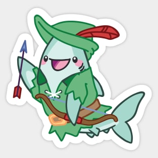 Byte's Costume: Robin Hood Sticker